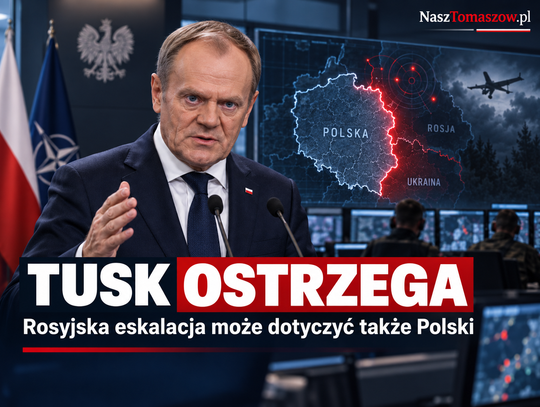 Tusk ostrzega: Rosja nasili działania. „Eskalacja może dotyczyć także terytorium Polski”