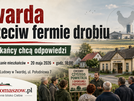 Twarda mówi „sprawdzam”. Mieszkańcy chcą wyjaśnień w sprawie planowanej fermy drobiu