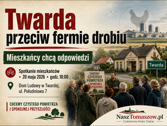 Twarda mówi „sprawdzam”. Mieszkańcy chcą wyjaśnień w sprawie planowanej fermy drobiu