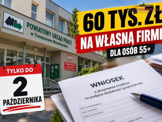 Tylko 60 tys. zł na własny biznes dla bezrobotnych 55+. Ilu osobom wystarczy?