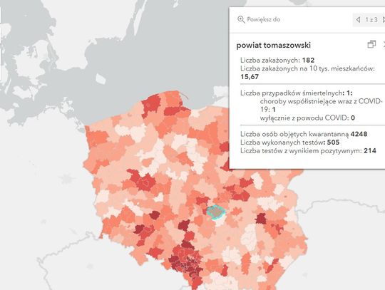 Tysiące mieszkańców  powiatu na kwarantannie 