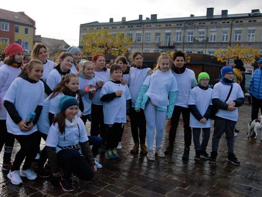 Uczniowie &quot; Ósemki&quot; wzięli udział w XIII Biegu Niepodległości