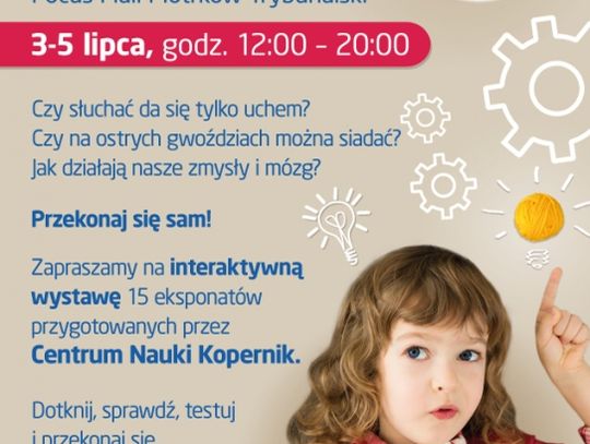 „Umysł przyłapany” – wystawa Centrum Nauki Kopernik w Focus Mall Piotrków Trybunalski