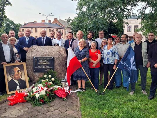 Upamiętnienie rocznicy urodzin Romana Dmowskiego