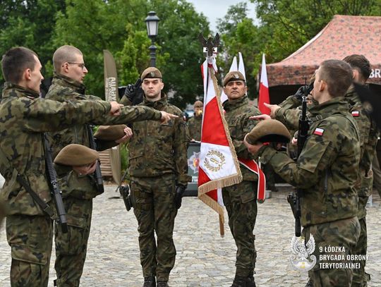Uroczysta Przysięga 9. Łódzkiej Brygady Obrony Terytorialne
