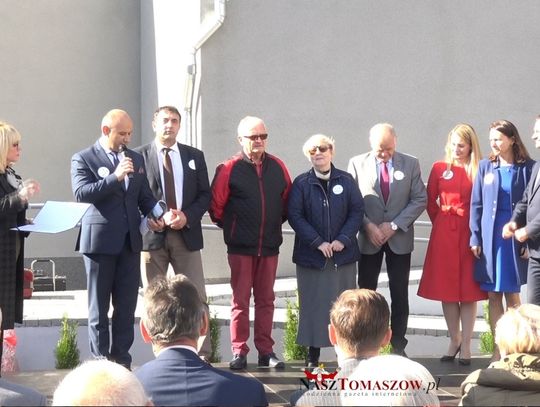 Uroczyste otwarcie Tomaszowskiego Centrum Usług Społecznych