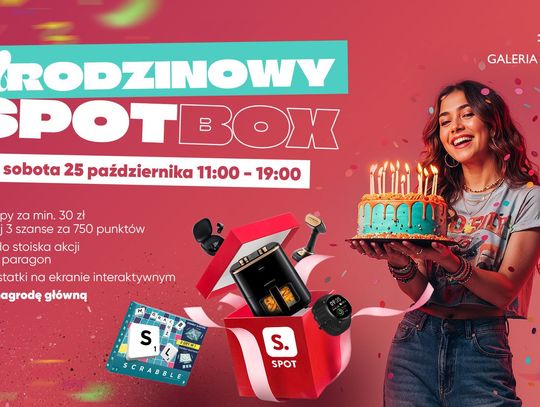 Urodzinowy SPOTBOX w Galerii Tomaszów!