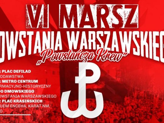 (VIDEO) VI Marsz Powstania Warszawskiego