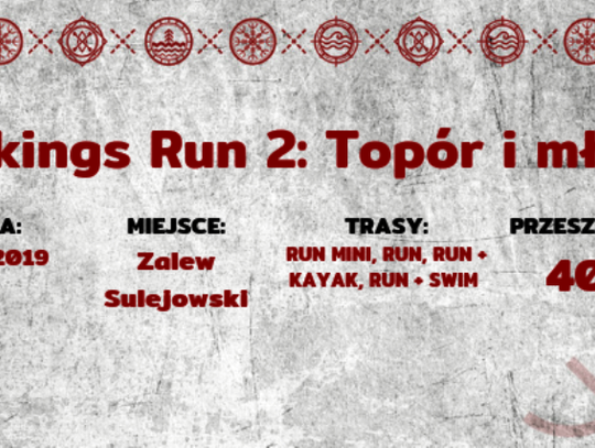 Vikings Run - legendarny bieg z przeszkodami odbędzie się już 28 września!