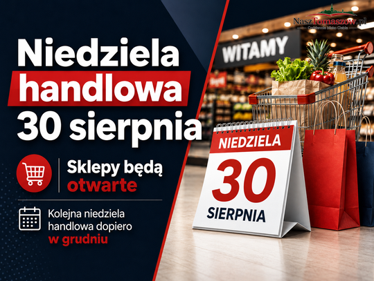 W niedzielę na zakupy. 30 sierpnia ostatnia niedziela handlowa aż do grudnia