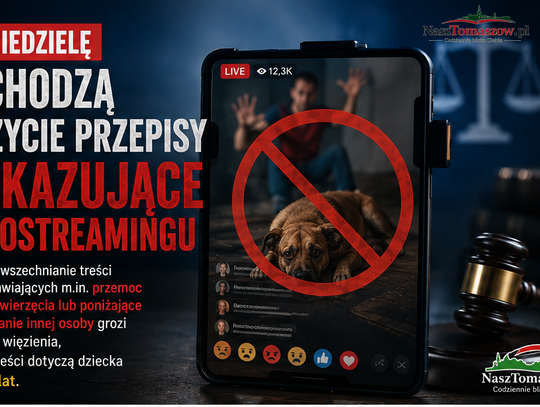 W niedzielę wchodzą w życie przepisy zakazujące patostreamingu