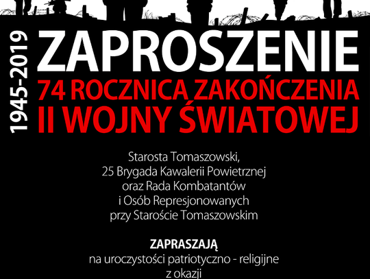 W rocznicę zakończenia II Wojny Światowej