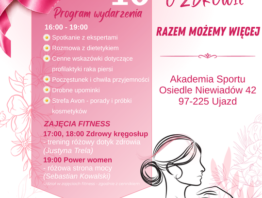 „W trosce o zdrowie – razem możemy więcej!” Zapraszamy na wyjątkowe wydarzenie profilaktyczne