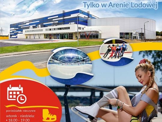 Wakacje w Arenie Lodowej. Ślizgawka już od wtorku!