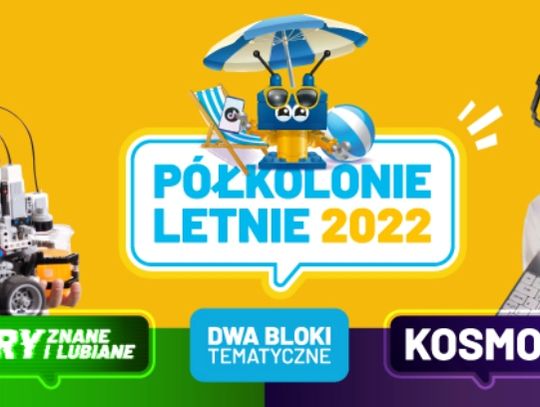 Wakacje w mieście? Postaw na półkolonie z robotami i innymi atrakcjami!