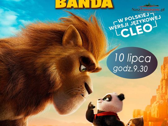Wakacyjne kino dla dzieci. „Panda i afrykańska banda” już 10 lipca