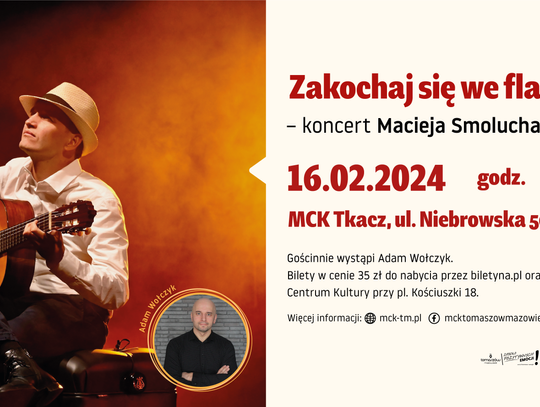Walentynkowy koncert Macieja Smolucha