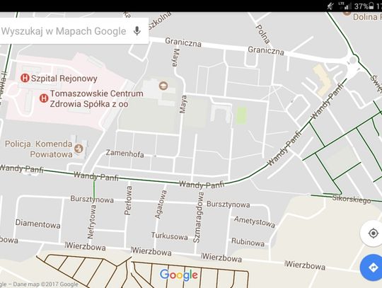 Wandy Panfil już na Google Maps