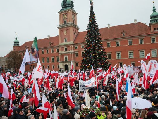 Warszawa: protest przeciwko edukacji zdrowotnej w szkołach