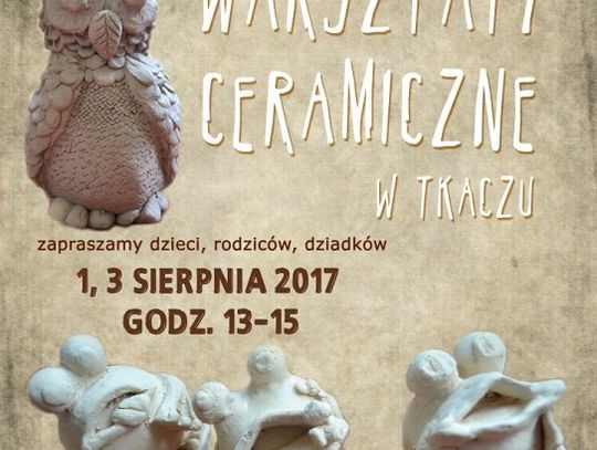 Warsztaty ceramiki w filii „Tkacz”