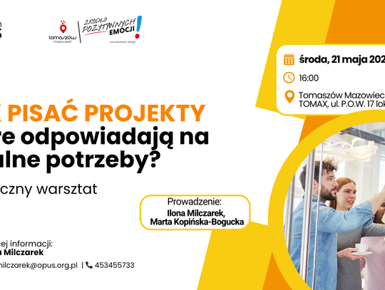 Warsztaty dla aktywnych lokalnie w Tomaszowie Mazowieckim