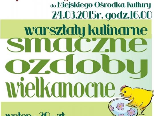 WARSZTATY KULINARNE W MIEJSKIM OŚRODKU KULTURY