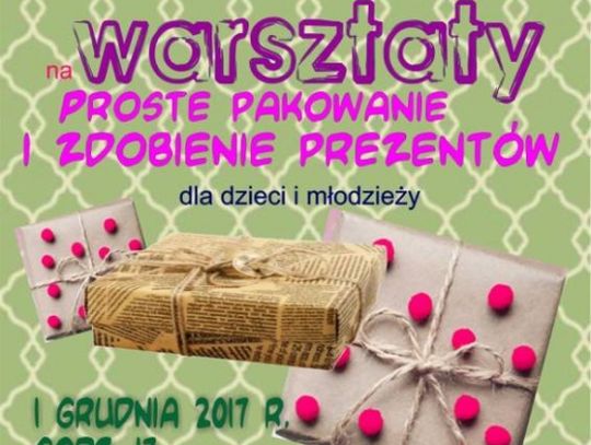 Warsztaty pakowania i zdobienia prezentów
