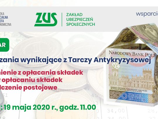 Webinarium z ZUS – w najbliższy wtorek