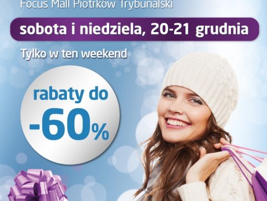 Weekend Świątecznych Promocji w Focus Mall Piotrków Trybunalski