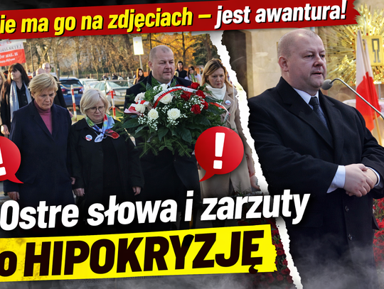 Węgrzynowski oburzony brakiem zdjęć. Nie ma go na zdjęciach – jest awantura! Węgrzynowski oburzony brakiem zdjęć. Nie ma go na zdjęciach – jest awantura!