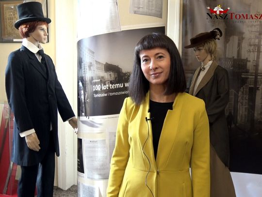 Wernisaż wystawy "100 lat temu w Tomaszowie" w tomaszowskim muzeum