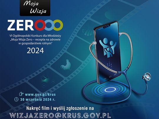 Weź udział w konkursie filmowym KRUS i zdobądź nagrody o wartości ponad 16 000zł