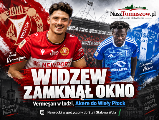 Widzew zamknął okno transferowe. Nowy napastnik w Łodzi, Akere i Nawrocki odchodzą