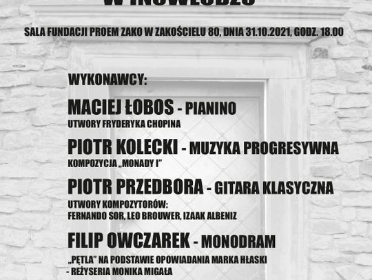 WIECZÓR BARDZO KAMERALNY W INOWŁODZU