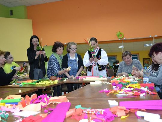 Wielkanocne palmy w filii „Tkacz”