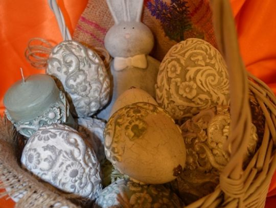 Wielkanocne warsztaty „Jajko z reliefem”