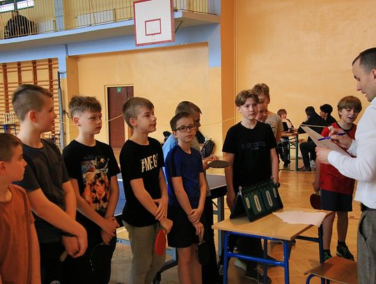 Wielkanocny Gminny Turniej Tenisa Stołowego o Puchar Wójta Gminy Inowłódz