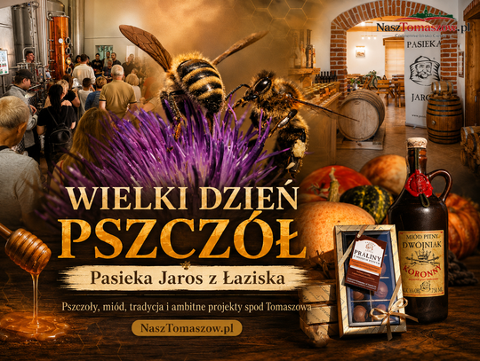 Wielki dzień małych bohaterek. Pod Tomaszowem pszczoły dały początek niezwykłej rodzinnej marce