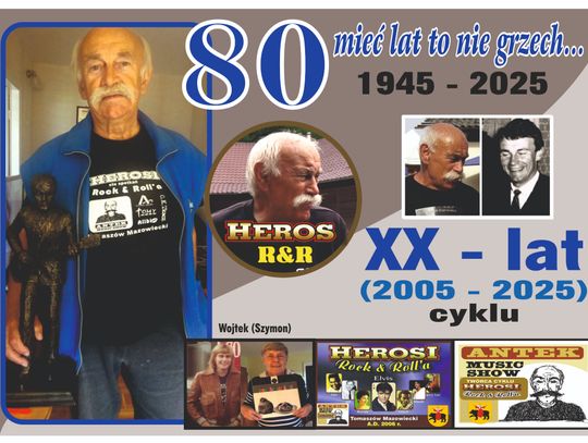 Wielki jubileusz – „Herosi Rock&Rolla” świętują razem z Antonim Malewskim i Elvisem Presleyem