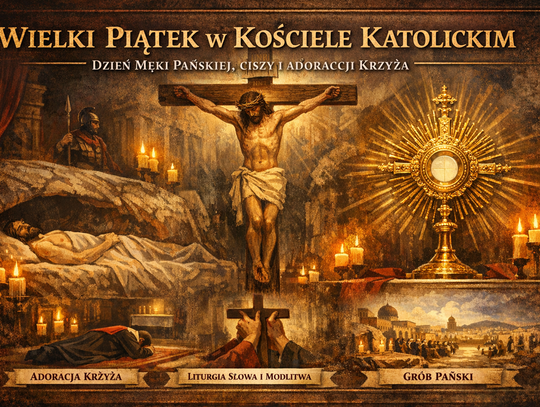 Wielki Piątek w Kościele katolickim – dzień Męki Pańskiej, ciszy i adoracji krzyża