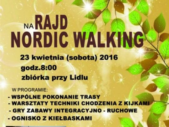 Wiosenny Rajd Nordic Walking