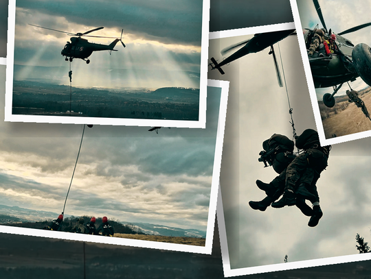 Wspólne szkolenie w górach. Żołnierze 25 Brygady i ratownicy SGRW ćwiczyli w realnych warunkach