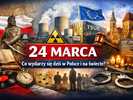 Wtorek, 24 marca – najważniejsze wydarzenia w Polsce i na świecie. Rząd, TSUE i ważne rocznice