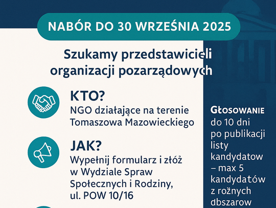Wybory do VII kadencji Miejskiej Rady Działalności Pożytku Publicznego