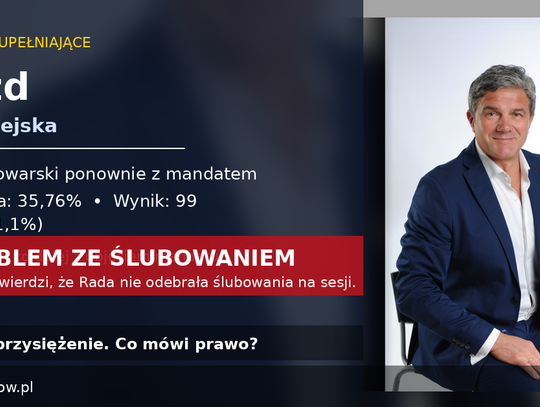 Wybory uzupełniające w Rzeczycy i Ujeździe. Kontrowersje wokół ślubowania radnego Wybory uzupełniające w Rzeczycy i Ujeździe. Kontrowersje wokół ślubowania radnego