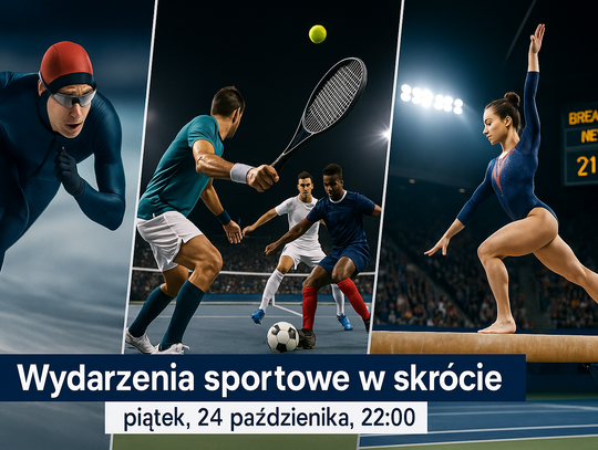 Wydarzenia sportowe w skrócie, piątek 24 października, 22.00