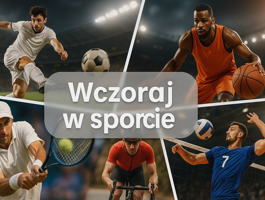 Wydarzenia sportowe w skrócie, poniedziałek 15 września