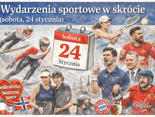Wydarzenia sportowe w skrócie, sobota 24 stycznia