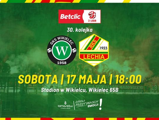 Wyjazdowy mecz Lechii z GKS Wikielec