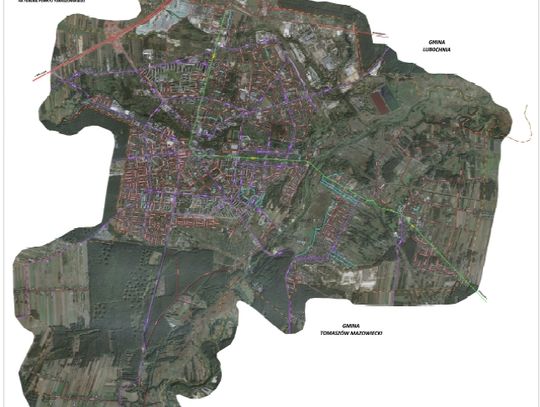 Wykaz ulic miejskich na terenie Tomaszowa Maz.